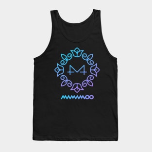 Mamamoo Logo Yellow Flower Tank Top